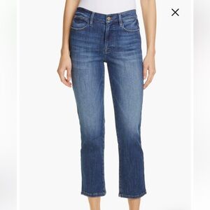 Frame Le High Straight Ankle Jeans - sz 24